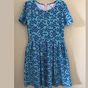 NWOT Sz XL LulaRoe Amelia Dress